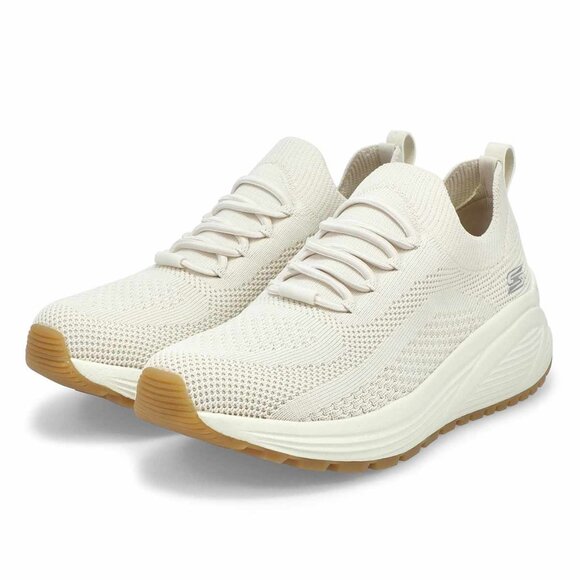 Skechers Women Size 6.5 BOBS Sneakers in White, BNIB - Picture 1 of 4